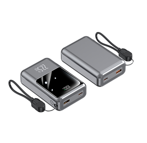 Batería Externa de Alta Capacidad 20000mAh con Carga Rápida PD22.5, Cable Integrado, Estación de Carga - Product Image 4