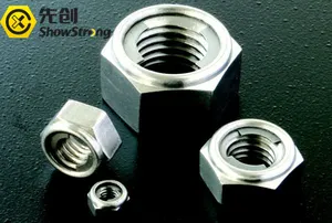 Tutti i dadi di bloccaggio in metallo DIN6925 coppia prevalente 4.8 /8.8 grado