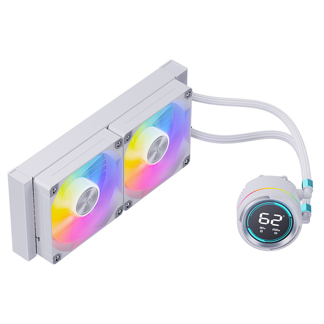 SNOWMAN 240mm High Efficiency RGB CPU Liquid Cooling System Quiet Operation Water Cooler for Processor