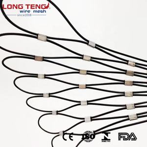 Vente d'usine de maille de câble métallique en acier inoxydable de haute qualité <span class=keywords><strong>Cage</strong></span> à oiseaux en volière à armure toile <span class=keywords><strong>Cage</strong></span> à oiseaux tissée de taille personnalisée - Product Image 5