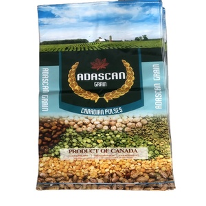 Sac de grain tissé en pp de 50kg, grains de haricots vierges, grains de maïs, farine d'avoine, riz, légumes, graines d'herbe - Product Image 1