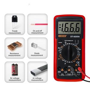 Multímetro Digital DT9205A com Medição Automática de Tensão AC/DC e Corrente, 10000 Contagens, Aplicação de Teste Automático - Product Image 3