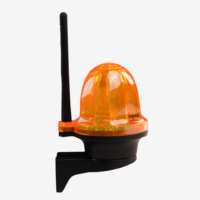 YET6139 12V 24V 220V Tension optionnelle Petite lumière clignotante portable LED pour porte de garage Porte électrique Lumière d'avertissement