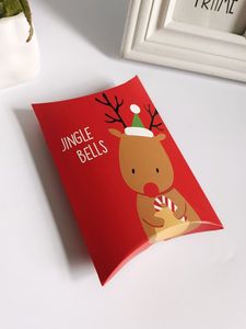 Cheap Customized Paper <strong>Pillow</strong> Personalized Merry <strong>Christmas</strong> Chocolate Candy Box Packaging for Gifts - Product Image 2