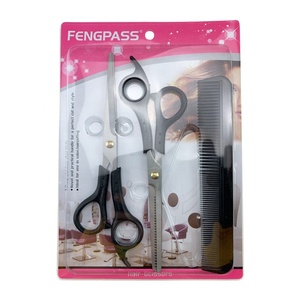 Tijeras para peluquero de nuevo diseño Popular, tijeras de peluquería 2025, juego de tijeras de acero inoxidable para salón de peluquería - Product Image 1