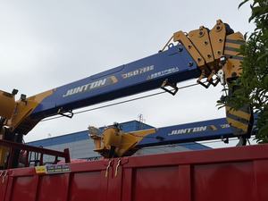 <span class=keywords><strong>Grue</strong></span> télescopique de 8 tonnes, <span class=keywords><strong>grue</strong></span> mobile montée sur <span class=keywords><strong>camion</strong></span>, <span class=keywords><strong>grue</strong></span> montée sur <span class=keywords><strong>camion</strong></span> pour la construction - Product Image 5