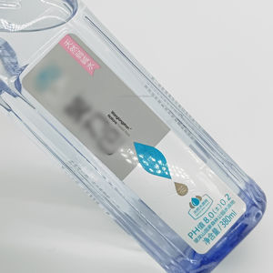Yüksek Kaliteli Özel Yapım BOPP PVC Çift Taraflı Baskılı Etiket Su Şişesi Logo Tasarımı QR Kodlu Yapışkanlı Dekoratif Etiket Rulosu - Product Image 2