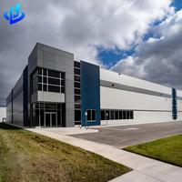 Edificio Prefabricado de Estructura de Acero Ligero de Múltiples Pisos, Construcción de Alta Capacidad con Soldadura para Aplicaciones Comerciales