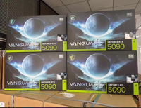 NOUVEAU pour Carte Graphique GeForce RTX 5090 32G DDR VANGUARD SOC LAUNCH EDITION, Ventilateur de Carte Graphique, Emballage Scellé pour Ordinateur de Bureau de Jeu