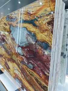 Dessus de vanité en marbre naturel Surface polie résistante à l'eau pour les salles de bains modernes et les projets de rénovation de villas de luxe - Product Image 5