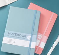 Carnet en cuir personnalisé de haute qualité SC SC233 avec logo, format A4/A5/B5, reliure magnétique, couture à fil, couverture rigide en PU imperméable, impression UV, 96 feuilles