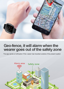 Rơi cảnh báo an toàn 4G cổ tay Watch cho người già giám sát từ xa người già GPS Tracker điện thoại xem với SOS hoảng loạn nút - Product Image 5