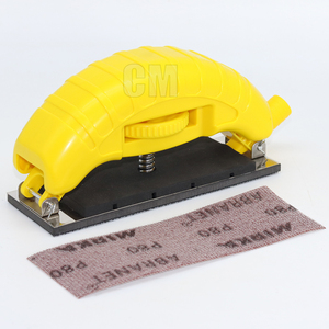 Pialla a mano in flanella con retro <span class=keywords><strong>Mirka</strong></span> per levigatura superficiale nelle industrie di automobili e mobili abbinata a <span class=keywords><strong>carta</strong></span> <span class=keywords><strong>vetrata</strong></span> senza polvere di Abranet - Product Image 2