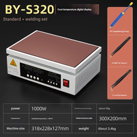 Placa Calefactora de Temperatura Constante con Temporizador, Doble Zona, Inteligente, para Soldadura por Reflujo, Reparación de Pantallas de Teléfonos y Laboratorio
