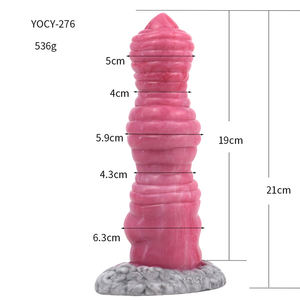 YOCY - Vibrador con Forma de Pene de Animal, Juguete Sexual con Ventosa, Dildos Vibrantes para Mujeres, Masturbación - Product Image 5
