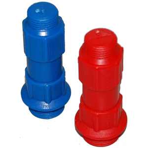 ฝาทดสอบระบบคู่เครื่องมือหมุนสีน้ำเงิน1/2 3/4 - Product Image 1