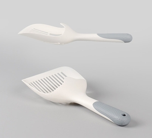 Cuchara para arena para gatos, pala de plástico para arena para gatos, removedor de mierda para gatos, herramienta de limpieza de basura para perros, suministros para mascotas, accesorios - Product Image 5