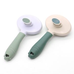 OEM ODM Nouvelle sortie personnalisée Brosse à poils pour animaux de compagnie Chat Chien Brosse à poils auto-nettoyante pour animaux de compagnie - Product Image 6