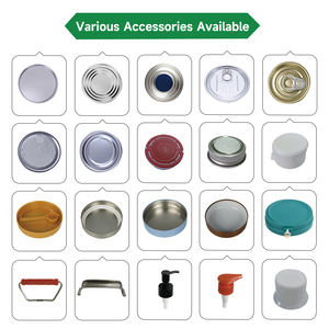 علب شاي معدنية مستديرة مطبوعة حسب الطلب - حاويات شاي دائرية من الصفيح - Product Image 4