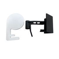 Cible de tir réactive durable en acier AR500 de 3/8 pouce avec plumes en plastique pour le tir en extérieur