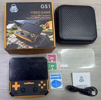 Nouveauté GS1 Console de jeu portable avec écran IPS de 5 pouces, 30+ simulateurs intégrés, écran HD, Wi-Fi intégré, 20000 jeux