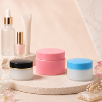 Pot en plastique vide à paroi épaisse pour crème, 30g 50g, emballage cosmétique pour crème visage, masque facial, crème corporelle - Vente en gros