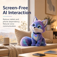 Peluche Interattivo AI con Chat Vocale, Racconti e Conversazioni Intelligenti, Personaggio di Peluche per Bambini e Intrattenimento Familiare