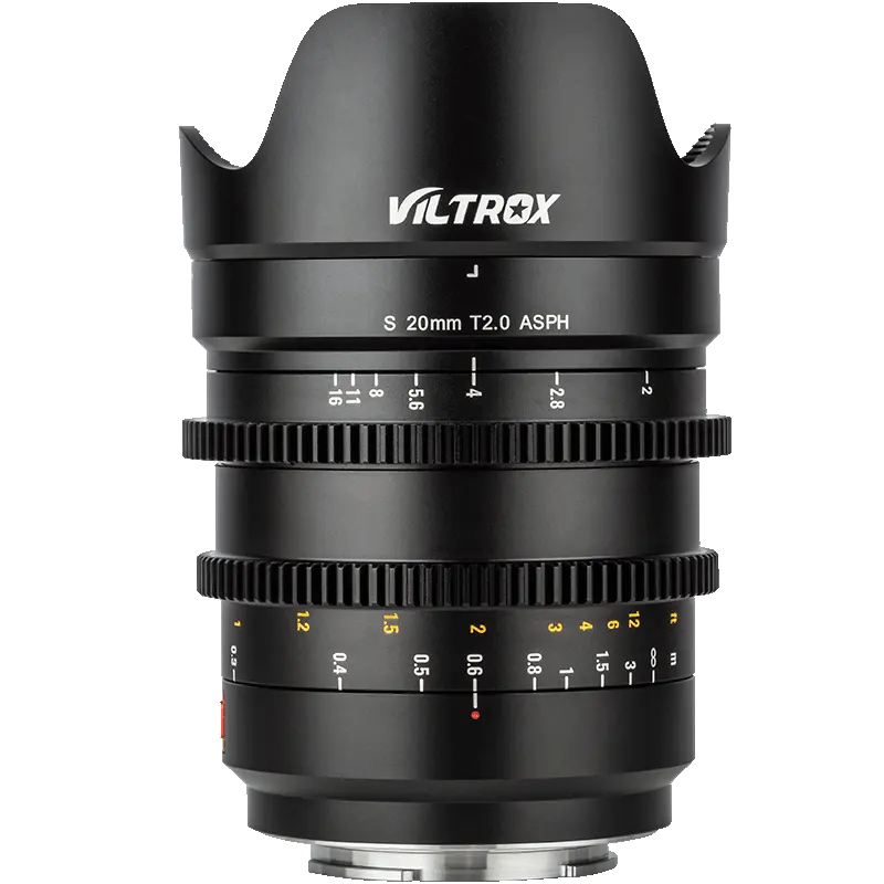 Viltrox 20mmT2.0ワイドフィルムレンズフルフレームプライムシネマティックMFカメラレンズソニーEマウントカメラ用A9ii A7RIV A7III A7SII DSLR