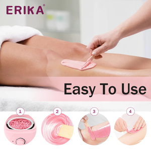 Cera depilatoria de marca privada de fábrica al por mayor de 1000g, granos de cera dura depilatoria, cuentas de cera dura, depilación Natural, Color personalizado - Product Image 4