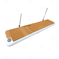 Passerelle gonflable imperméable en drop stitch, ponton aquatique pour yoga, passerelle de baignade, plateforme pour accès au yacht