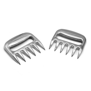 Divisor de carne de tenedor de garra de oso de acero inoxidable, herramienta para asar a la parrilla, una herramienta perfecta para rebanar pollo en tiras finas - Product Image 2