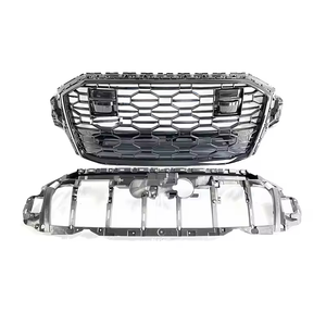 Calandre avant nid d'abeille style <span class=keywords><strong>RSQ7</strong></span> noir brillant avec ACC pour Audi Q7 SQ7 4M.5 2020 2021 2022 2023 - Product Image 5