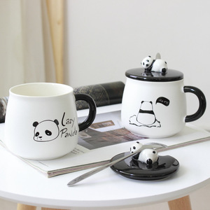 Seaygift-tazas de agua para niños, tazas de panda para viajes, dibujos animados, <span class=keywords><strong>3d</strong></span> - Product Image 6
