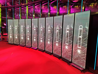 P1.86 P2.5 floororstanding Full Color Led Poster Display 640x1920mm pubblicità Led Big Wall Digital Signage e Display