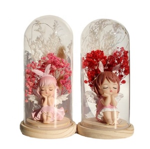 AYOYO OEM Rosa regalos del Día de la madre Cubierta de vidrio luminoso adornos caja de regalo para el día de la madre 2025 - Product Image 1