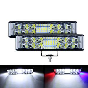 <b>Led</b> Motorcycle External Headlight 10 Lens Front Retrofit Upgrade <b>Light</b> <b>Bar</b> - Product Image 2