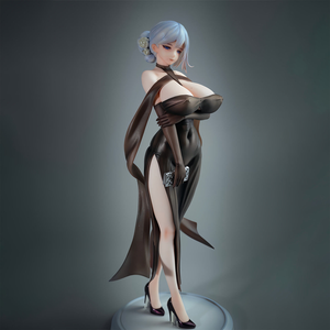 Personnage Driven Anime Lady Figure une sculpture captivante de croissance et d'émotion - Product Image 2