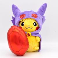 Boneka Anime Kartun Jepang Lucu Terlaris Pokemon Pikachu Mainan Boneka Plush Kapas PP untuk Hadiah Ulang Tahun Anak