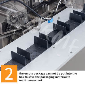 Automatische Kondom Kartonierer Maschine Kondom Box Karton Verpackung Maschine - Product Image 3