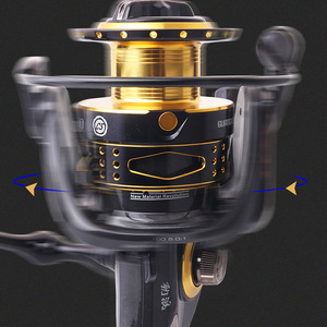 Carrete de Pesca Giratorio Guangwei Jinlang 9000 de Carbono Ligero para Pesca con Señuelos en Roca, Mar y Barco, Mano Derecha - Product Image 3
