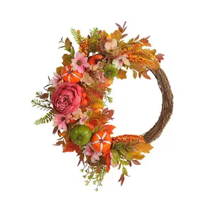 Halloween Wreaths High quality Indoor Outdoor Party Decoration Front Door Wall Wreath Ornaments Decor Home Party Window Wall Ind