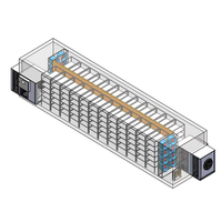 ISO-gecertificeerde hondenvoer warmtepompdroger, rundvleesstrookdehydrator, machine voor het drogen van dierenvoer, te koop