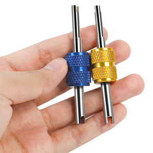 Dr. Giant Dual-purpose Valve Core Wrench Aluminum Alloy Car Tire Air Conditioning Repair Tool - Product Image 2