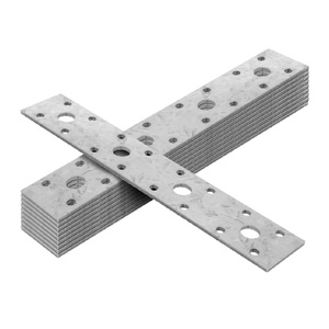 Plaque de raccordement plate pour réparation, support de <span class=keywords><strong>fixation</strong></span> en métal galvanisé à chaud - Product Image 5