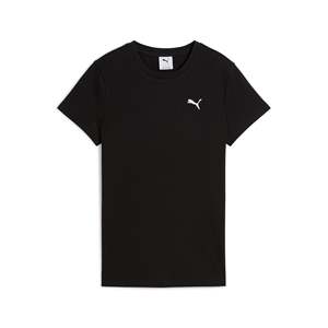 เสื้อยืดพูม่า ดอนน่าสีดำ ทรงริบบ์ สำหรับผู้หญิง สวมใส่สบายๆ - Product Image 1