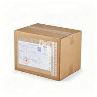 Sobre para Etiquetas de Envío, Transparente, Autoadhesivo, Impermeable, para Documentos de Exportación, Almacén, SGS, CE