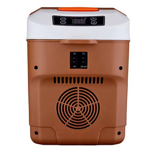 Mini-réfrigérateur de voiture 10L, réfrigérateur DC12V, refroidisseur portable thermoélectrique, chauffage en option. - Product Image 5