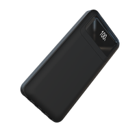 Batterie externe portable en alliage d'aluminium à quatre câbles, 10000 mAh, haute qualité, charge rapide 37 W, grande capacité