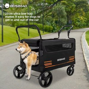 Poussette de transport <span class=keywords><strong>pour</strong></span> animaux de compagnie robuste et portable <span class=keywords><strong>pour</strong></span> l'extérieur, vente en gros, 171L, grande capacité - Product Image 3