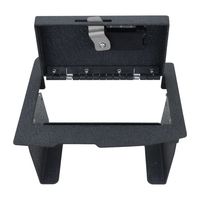Kit intérieur de console antivol Tuojue pour coffre-fort de voiture caché Dodge RAM en métal durable